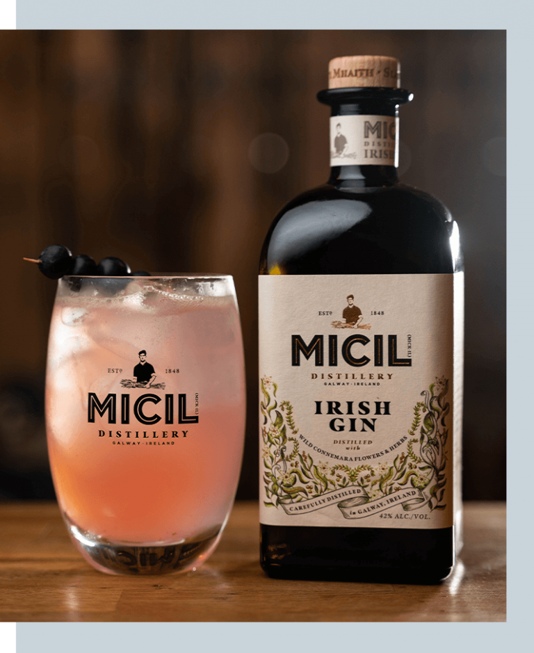 Connemara Collins Cocktail with Irish Gin