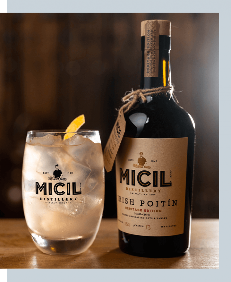 Micil Heritage Highball Micil Distillery Cocktail with Micil Heritage Poitín