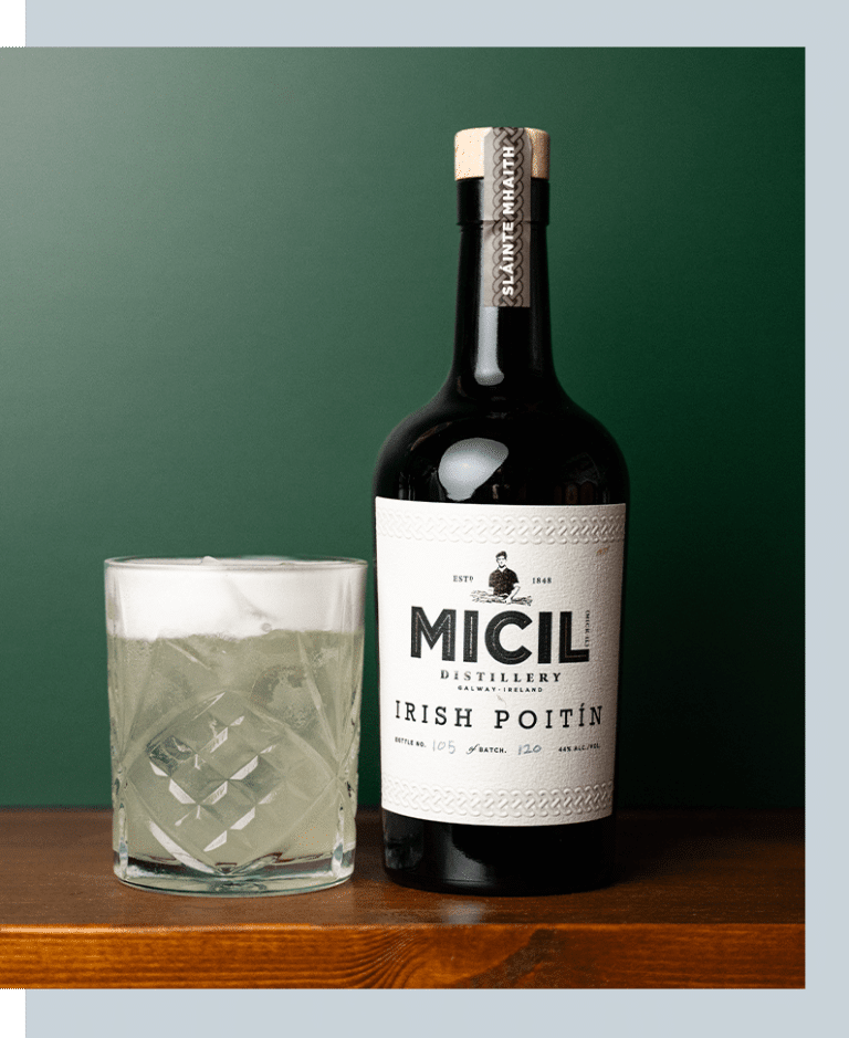 Cocktail-Micil-Sour cocktail with micil Irish poitín