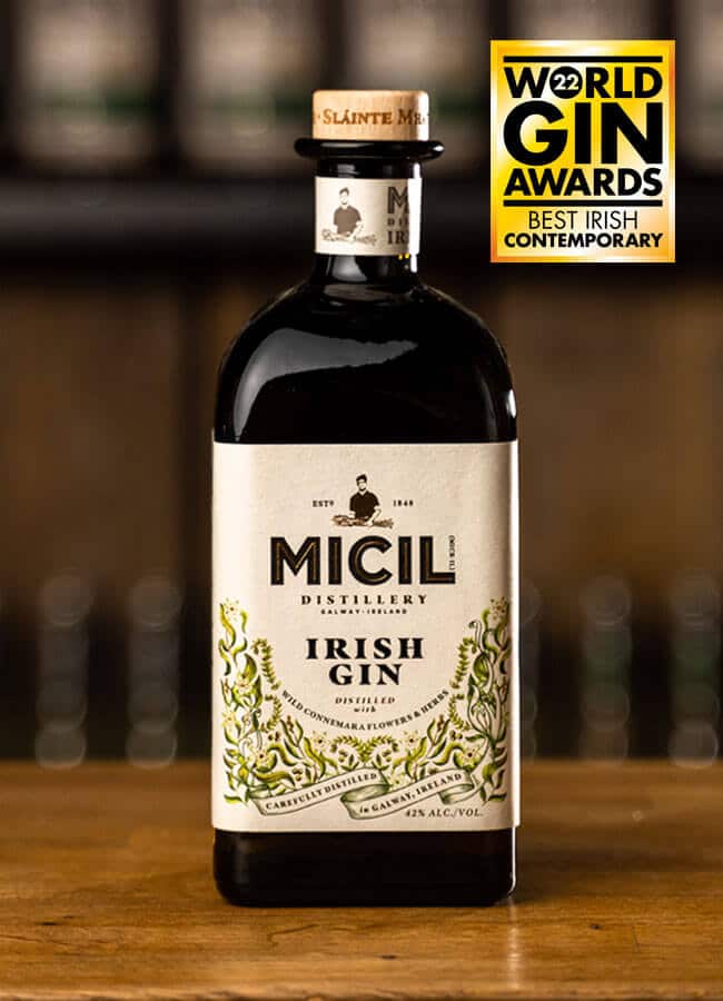 Micil Irish Gin World Gin Awards Stamp