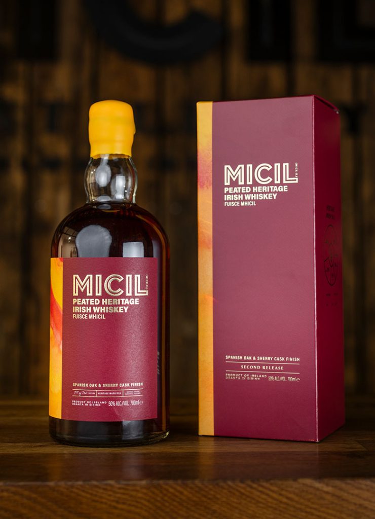 Micil Peated Heritage Irish Whiskey